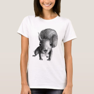 T-shirt Curieux petit écureuil