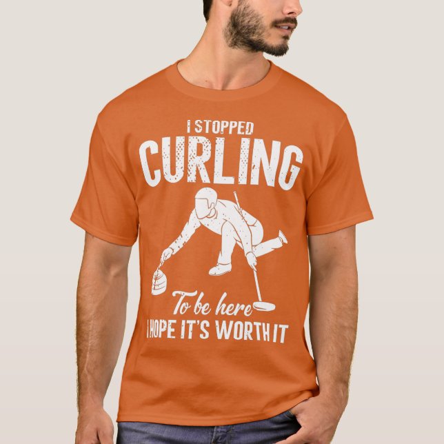 T-shirt Curling (Devant)
