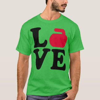 T-shirt Curling amour 7