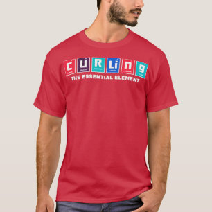 T-shirt Curling Curler Curling L'Elémen Essentiel