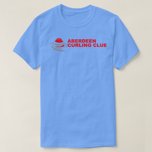 T-shirt Curling d'Abrendeen (Design devant)