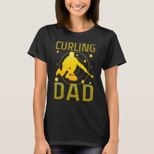 T-shirt Curling papa