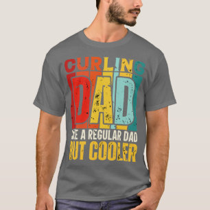 T-shirt curling papa Comme un papa ordinaire mais Glacière