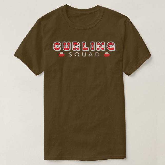 T-shirt Curling Squad 2 (Design devant)