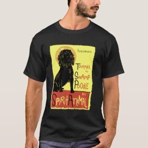T-shirt Curly Boykin Spaniel Swamp Chien Art Boykin