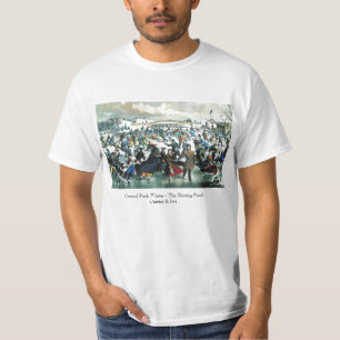 T-shirt Currier et Ives - chemise - hiver de Central Park