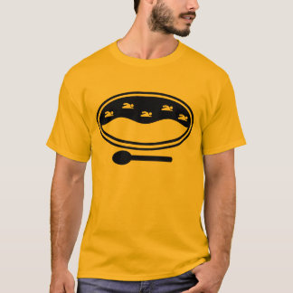 T-shirt curry de piscine