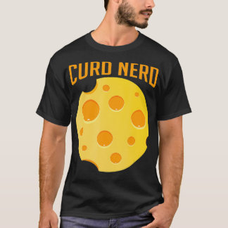 T-shirt Curry Nerd Funny Cheesy Pun Fromage Lover mozarell