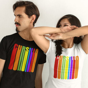 T-shirt Cursillo Colorful Texte allongé Foi chrétienne