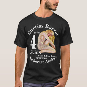 T-shirt Curtiss Barrel 4 Peaux Groupe Anchorage AK Prépuce