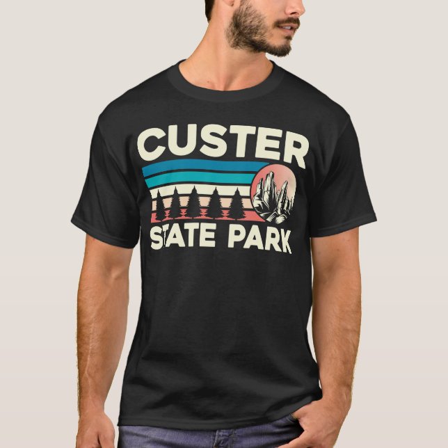 T-shirt Custer State Park South Dakota Bison Lovers (Devant)