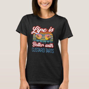 T-shirt Custodie Tart Retro Sunset Life est meilleur avec 