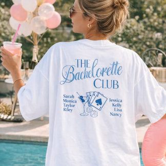 T-shirt Custom Bachelorette Club Hoodie – Personalized 