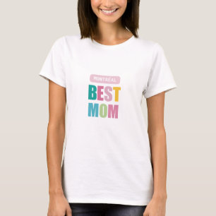 T-shirt Custom best maman ville typographie moderne T-shir