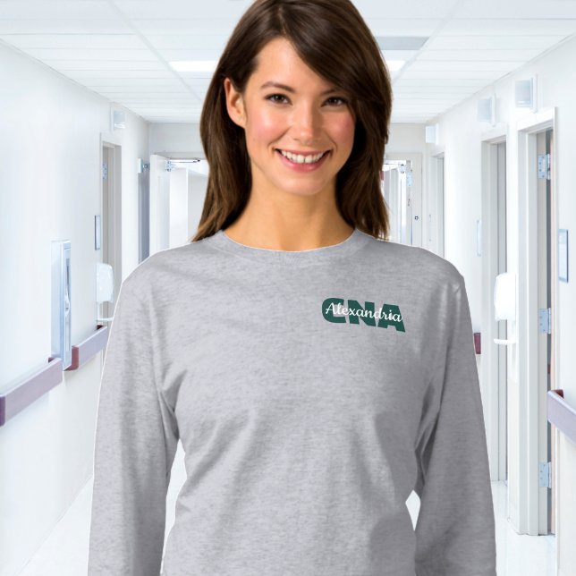T-shirt Custom CNA Credentials with Name (Créateur téléchargé)