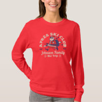 Custom Family Friends Group Ski Trip Ski