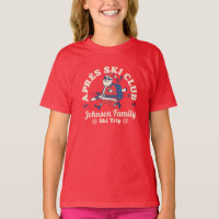 Custom Family Friends Group Ski Trip Ski