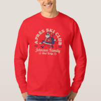 Custom Family Friends Group Ski Trip Ski
