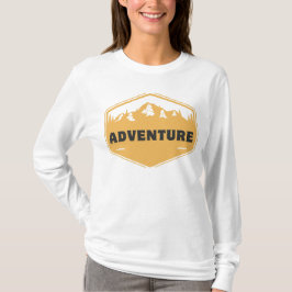 T-shirt Custom Nature Famille Vacances, aventure attend