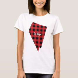 T-shirt Custom Nevada Hometown State Plaid Christmas