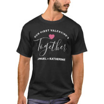 Custom Our First Valentine's Together Couple