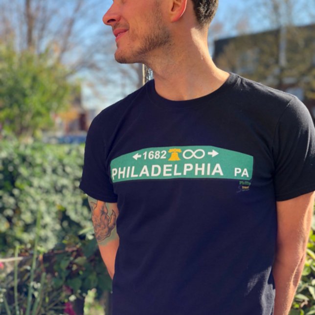 T-shirt Custom Philly Street Sign Shirt ~ Philadelphia (Créateur téléchargé)