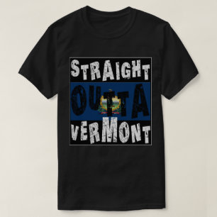 T-shirt CUSTOM Stright Outta Vermont Meme Tee