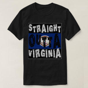T-shirt CUSTOM Stright Outta Virginia Meme Tee