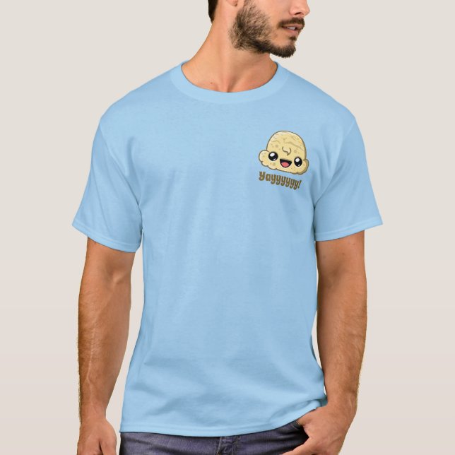 T-shirt Custom Vanilla Scoop Crest - Ice Cream Jump (Devant)
