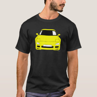 T-shirt customisé de voiture de Mazda FD RX7