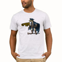 T-Shirt customisé Dinosaur Caractère Pirate