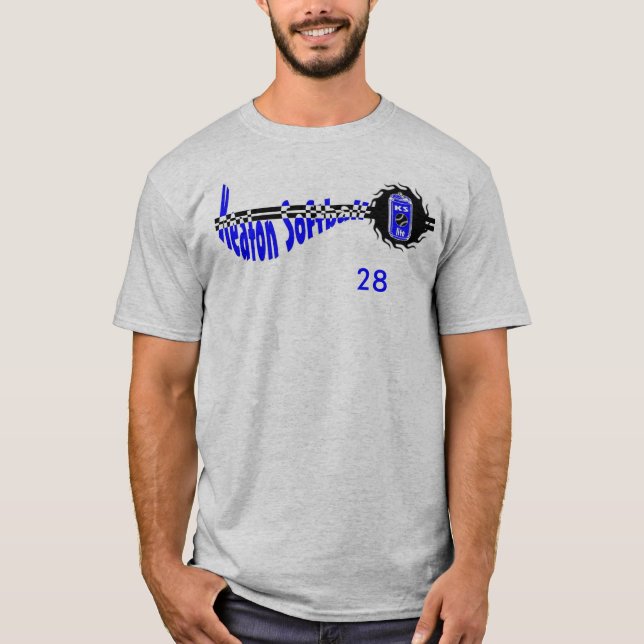 T-shirt - customisé - Keaton (Devant)