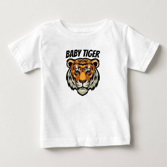T-shirt Customisé Mama Tiger (Devant)