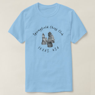 T-shirt customisé pour un club d'échecs
