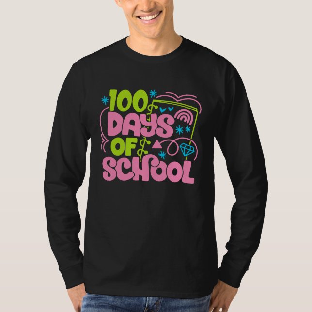 T-shirt Cute 100 Days of School 100th Magical School Day T (Devant)