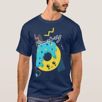T-shirt Cute 90s Japonais Kawaii Donut