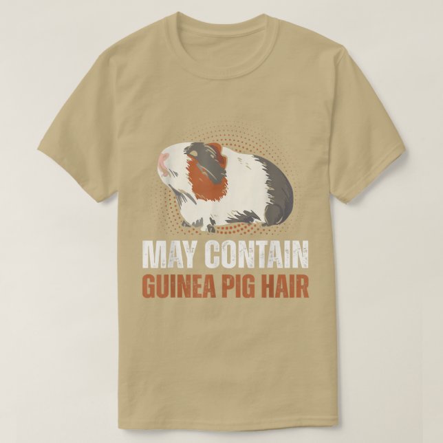 T-shirt Cute Amateur D'Animaux Peut Contenir Des Cheveux D (Design devant)