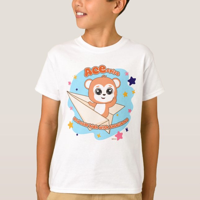 T-shirt Cute Animal Frienz : Inspirer les enfants tous les (Devant)