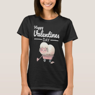 T-shirt Cute Animal Heart Panda Bonne Saint Valentin Joyeu