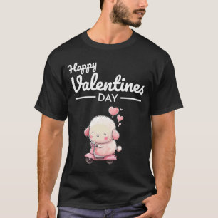T-shirt Cute Animal Heart Panda Bonne Saint Valentin Joyeu