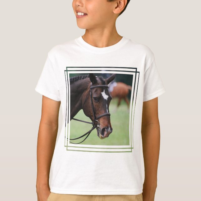 T-shirt Cute Arabian Horse Sweatshirt (Devant)