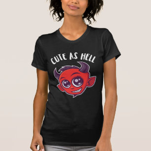 T-shirt Cute as Hell Devil