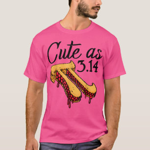 T-shirt Cute As Pi Pizza Funny Mathletics Birthday Pi Pizz