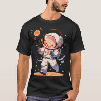 T-shirt Cute astronaute