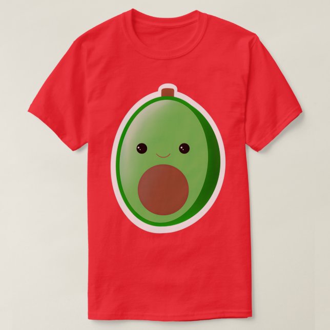 T-shirt Cute Avocado 1 1 (Design devant)