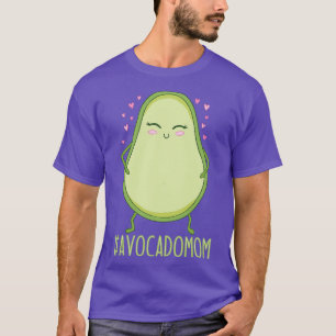 T-shirt Cute Avocado Maman Vegan Avocado Lover