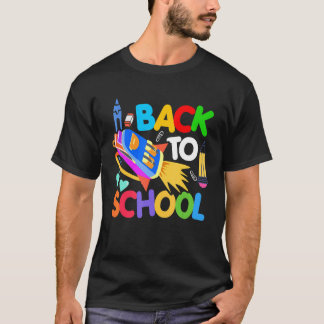 T-shirt Cute Back to School Rocket Enseignant Premier jour