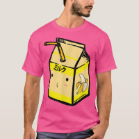 Cute banane Lait Shake Kawaii Anime japonaise Fan