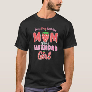 T-shirt Cute Berry Premier Anniversaire Maman De Anniversa
