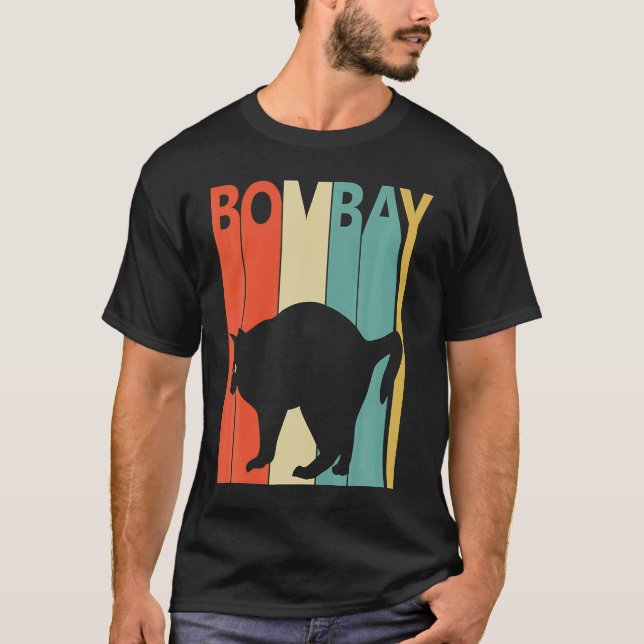 T-shirt Cute Bombay Cat (Devant)